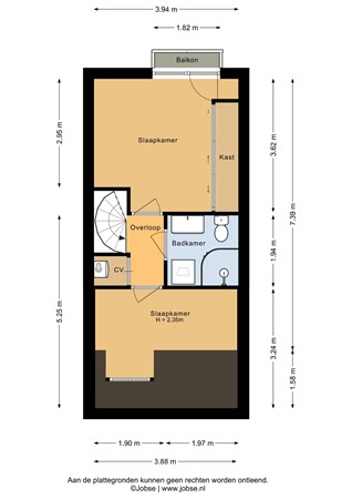 Floorplan - Sluisweg 30, 3751 BP Bunschoten-Spakenburg
